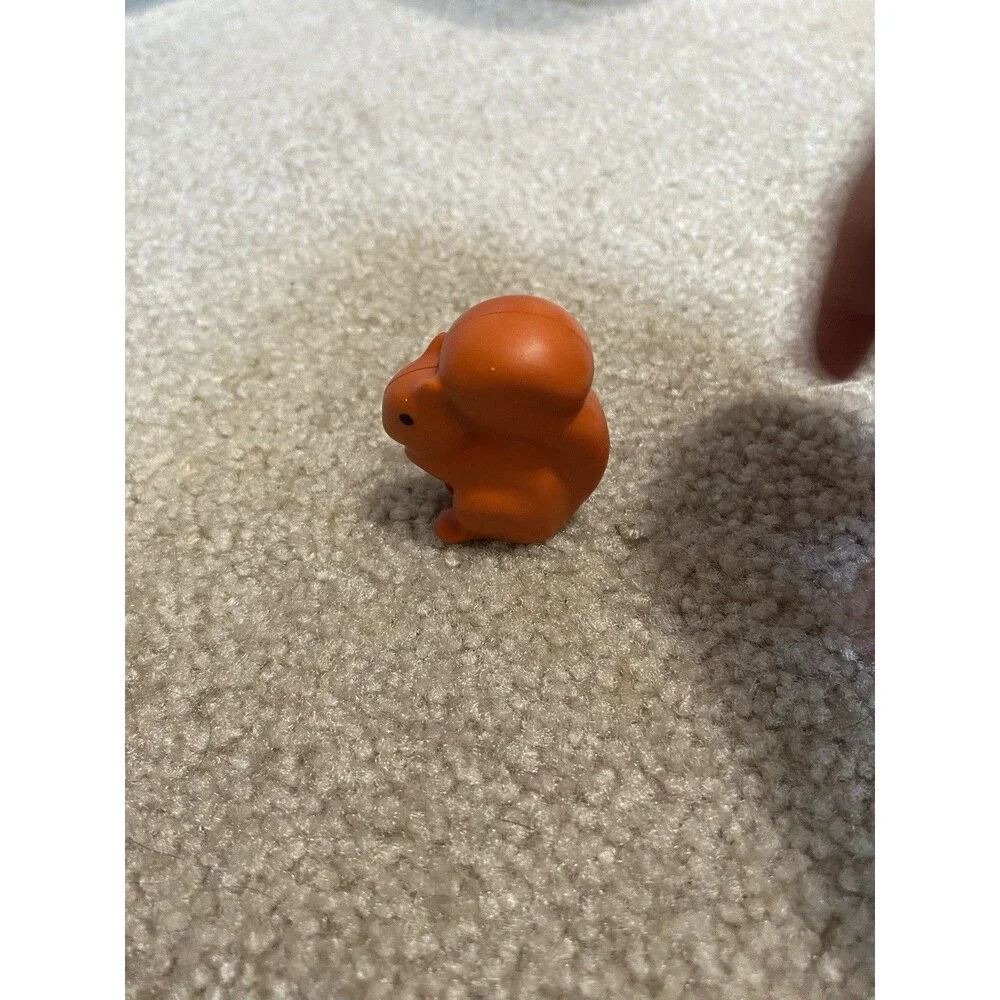 Vintage Playmobil red orange squirrel figure forest nature to replacement part